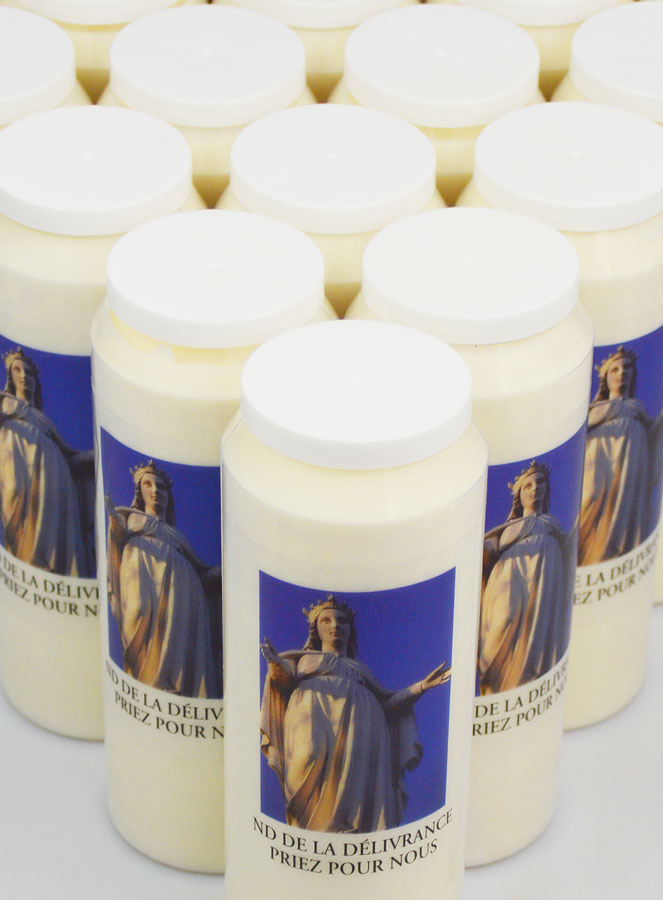 Juego de 20 Velas de Novena Nuestra Señora de la Liberación - 17,5cm (pic 4)