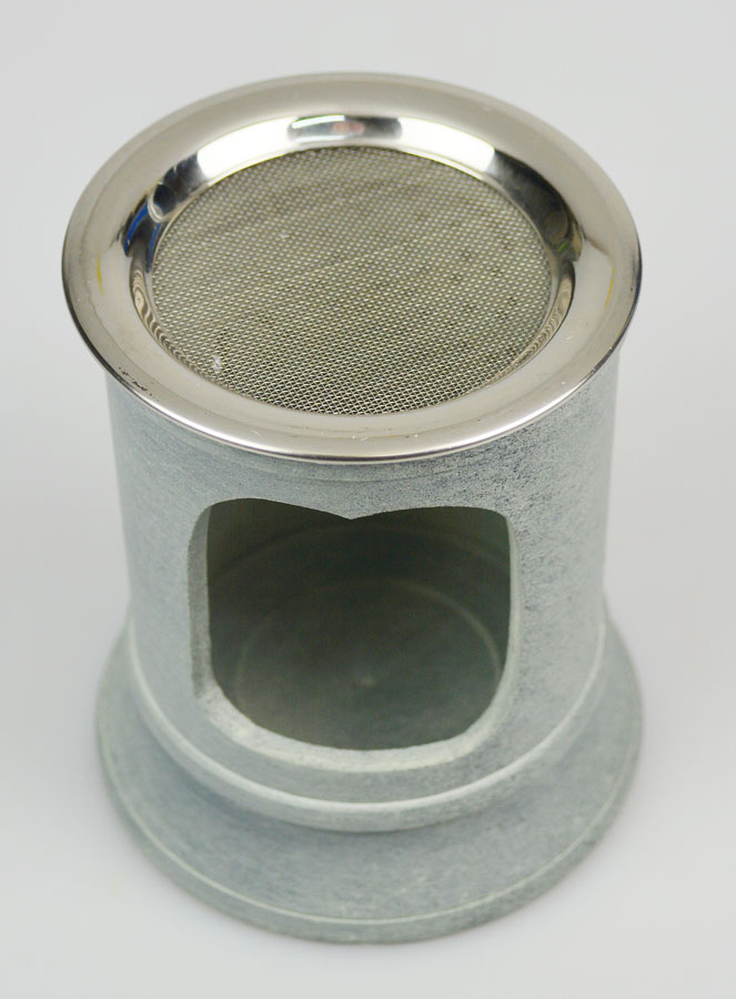 Quemador de incienso candelita en esteatita - Flor de la vida (pic 4)