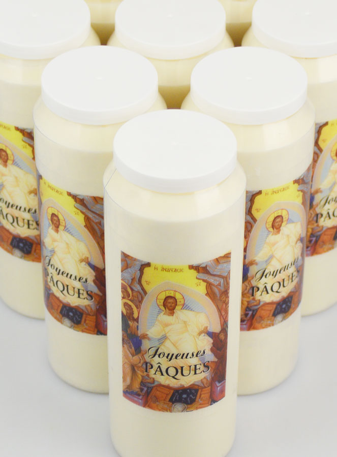 Caixa de 20 Velas de Novena Feliz Páscoa (pic 4)