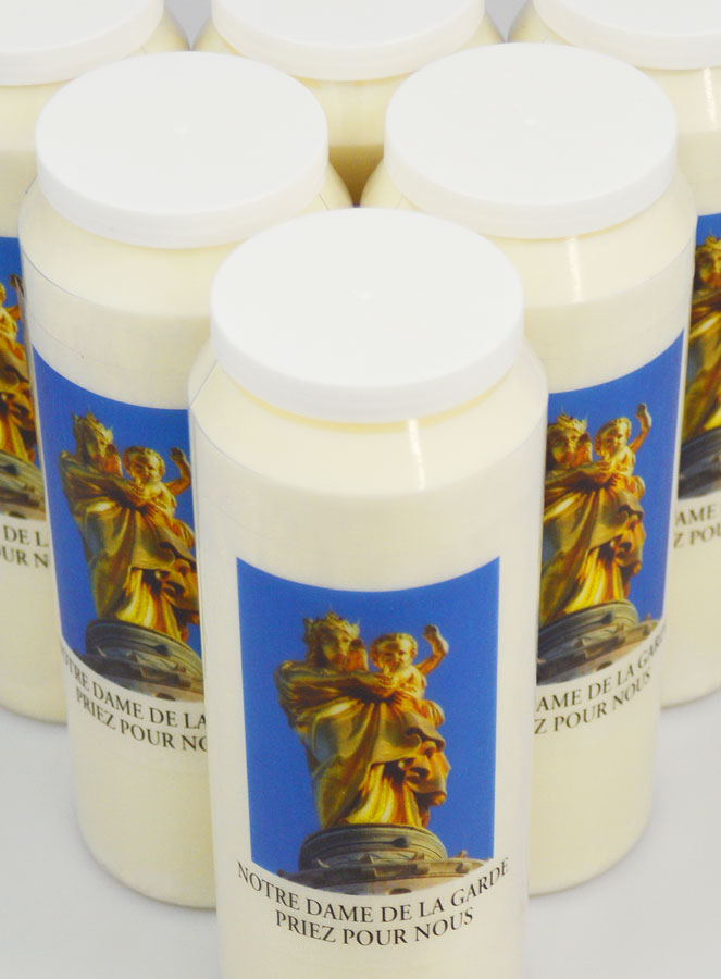 6 velas de Novena Nuestra Señora de la Guardia - 17,5cm (pic 4)