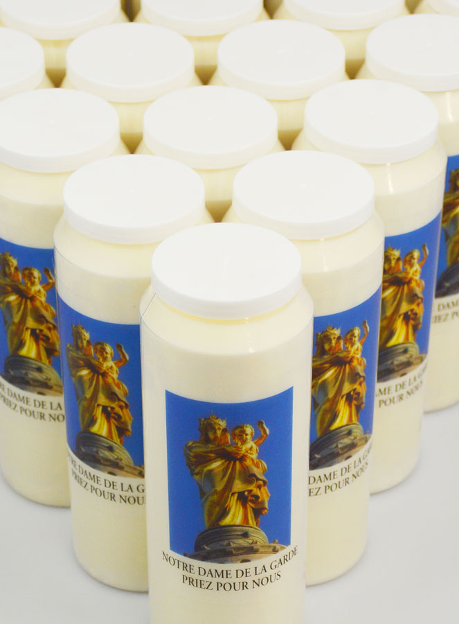 20 velas de Novena Nuestra Señora de la Guardia - 17,5cm (pic 4)