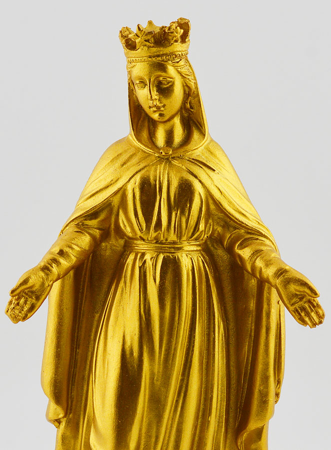 Estatua religiosa de Notre Dame de Fourvière - 12 cm (pic 4)