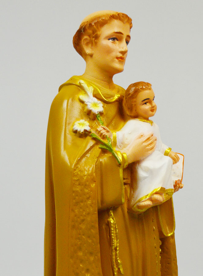 Estatua Religiosa de San Antonio de Padua - 30cm (pic 4)