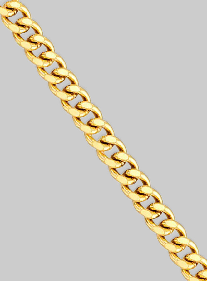 Cadena de 45 cm en oro 375/1000 – Eslabón Gourmette de 1,2 mm (pic 2)