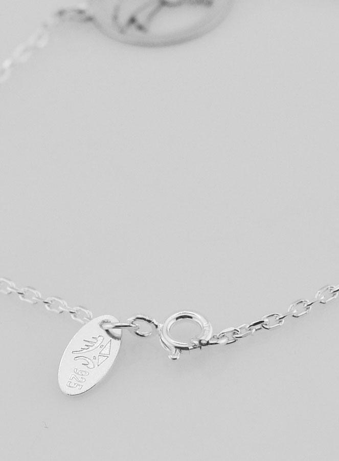 Pulsera de plata de ley - Paloma y rama (pic 4)