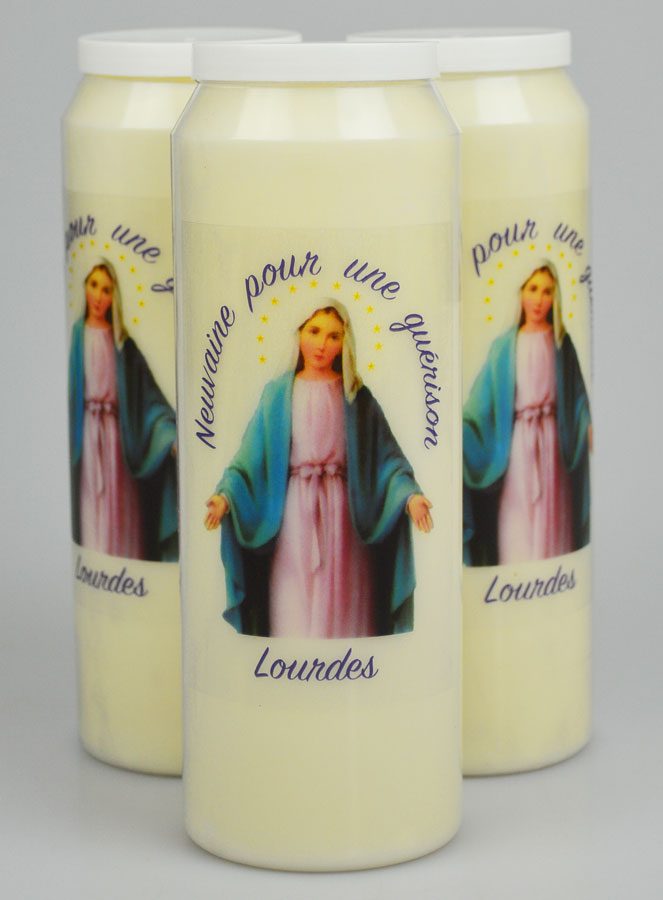 3 Velas de Novena para Sanación - 17,5 cm (pic 1)