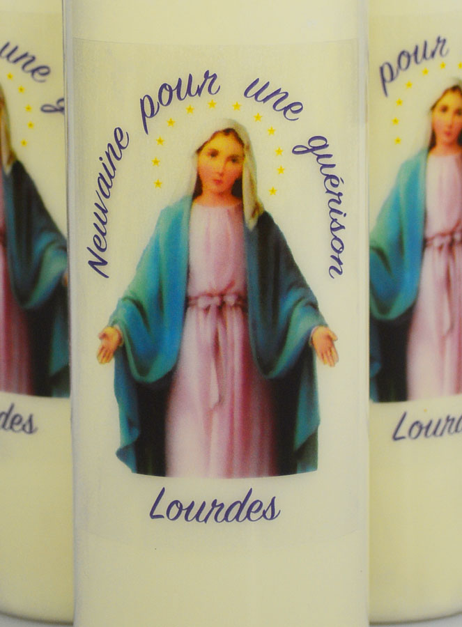 3 Velas de Novena para Sanación - 17,5 cm (pic 3)