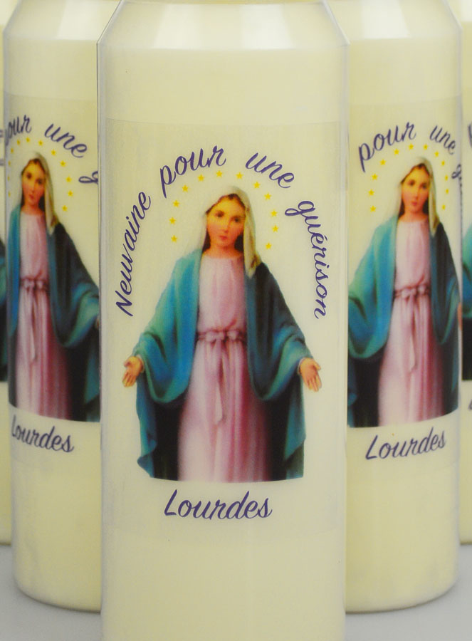 6 Velas de Novena para Sanación - 17,5 cm (pic 3)