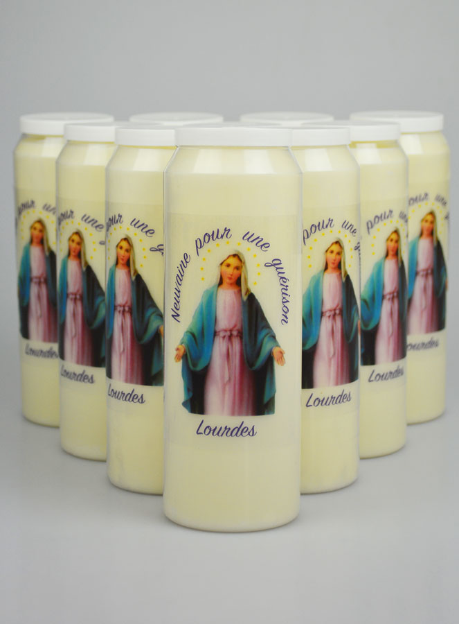 10 Velas de Novena para Sanación - 17,5 cm (pic 1)