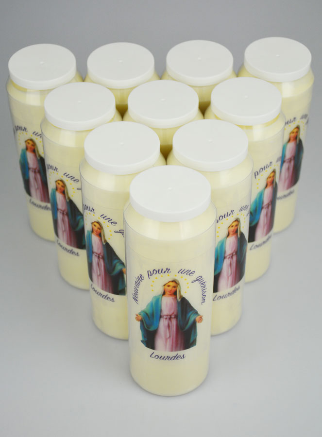 10 Velas de Novena para Sanación - 17,5 cm (pic 2)