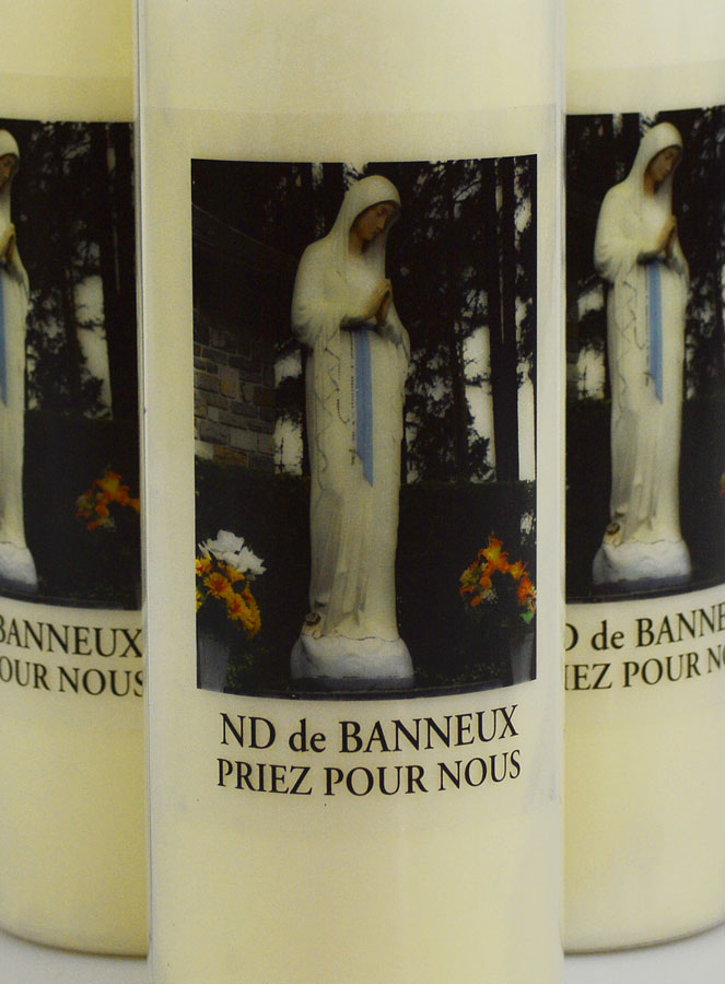3 Velas de Novena a Nuestra Señora de Banneux (pic 3)