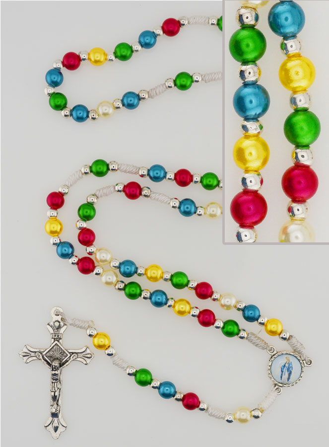 Rosario de Confirmación - Medalla Milagrosa y Espíritu Santo (pic 1)