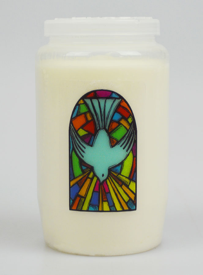 Vela de recuerdo de Confirmación - Espíritu Santo (pic 1)