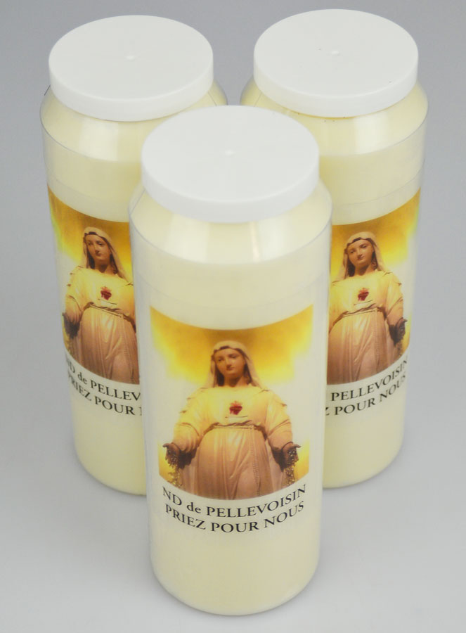 3 Velas de Novena a Nuestra Señora de Pellevoisin (pic 2)