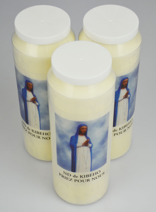 3 velas de novena a Nuestra Señora de Kibeho (pic 2)