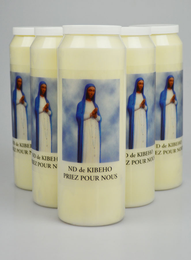 6 velas de novena a Nuestra Señora de Kibeho (pic 1)