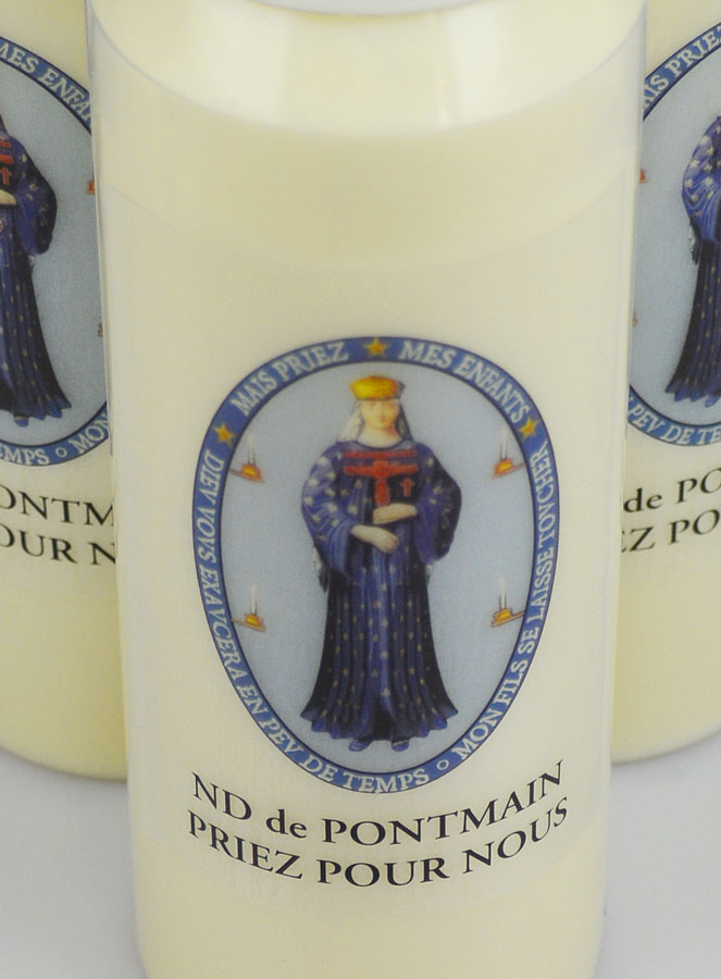 3 velas de novena a Nuestra Señora de Pontmain (pic 4)