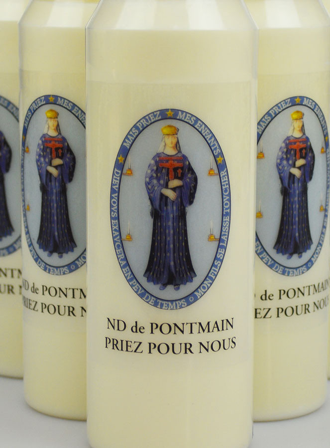 6 velas de novena a Nuestra Señora de Pontmain (pic 3)