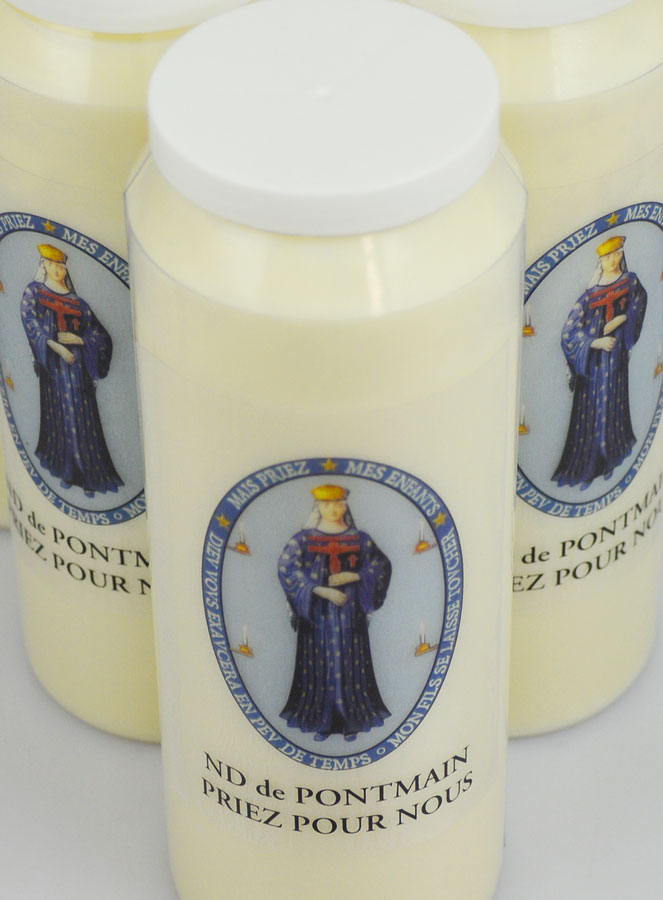 6 velas de novena a Nuestra Señora de Pontmain (pic 4)