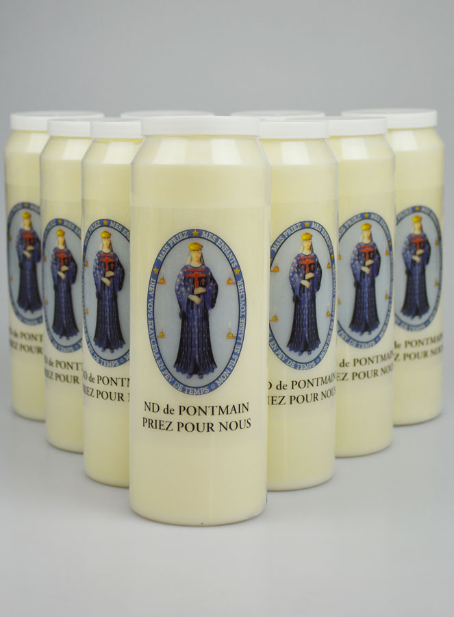 10 velas de novena a Nuestra Señora de Pontmain (pic 1)