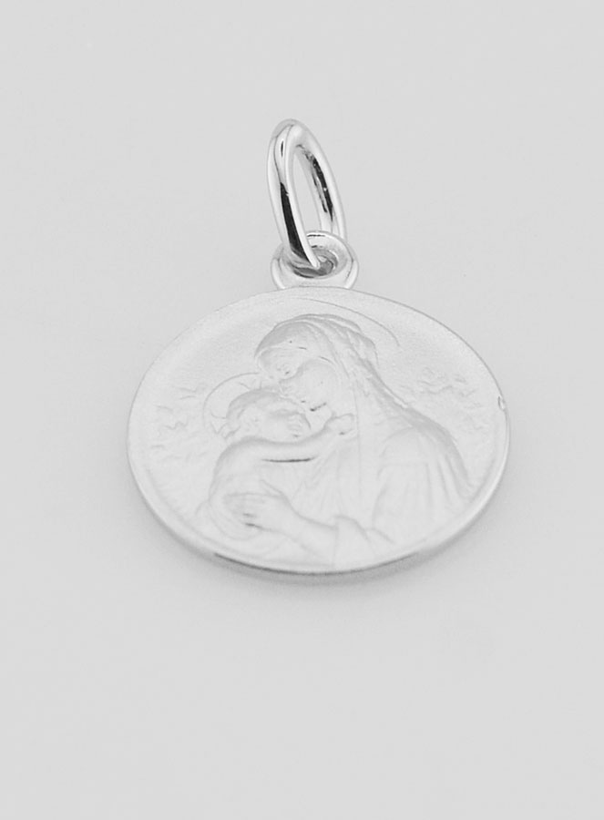 Medalla de Plata Virgen de Botticelli - 16mm (pic 2)