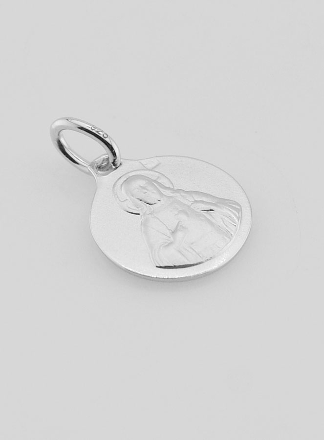 Medalla Escapulario de Plata - 14 mm (pic 3)
