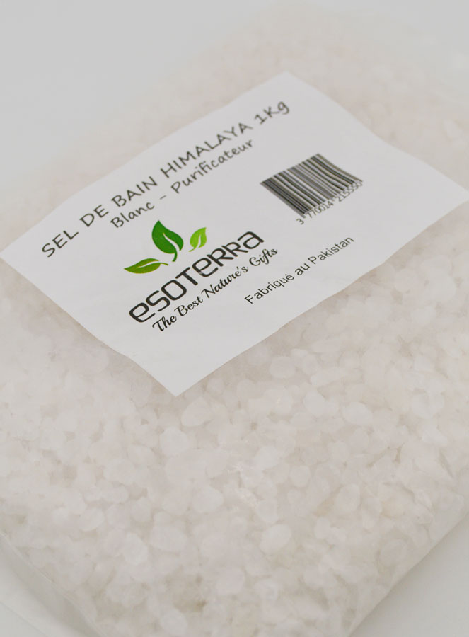 Sal de Baño Blanca del Himalaya – 1 kg (pic 3)