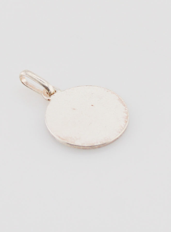 Medalla de San Cristóbal en Plata y Esmalte - 13 mm (pic 4)