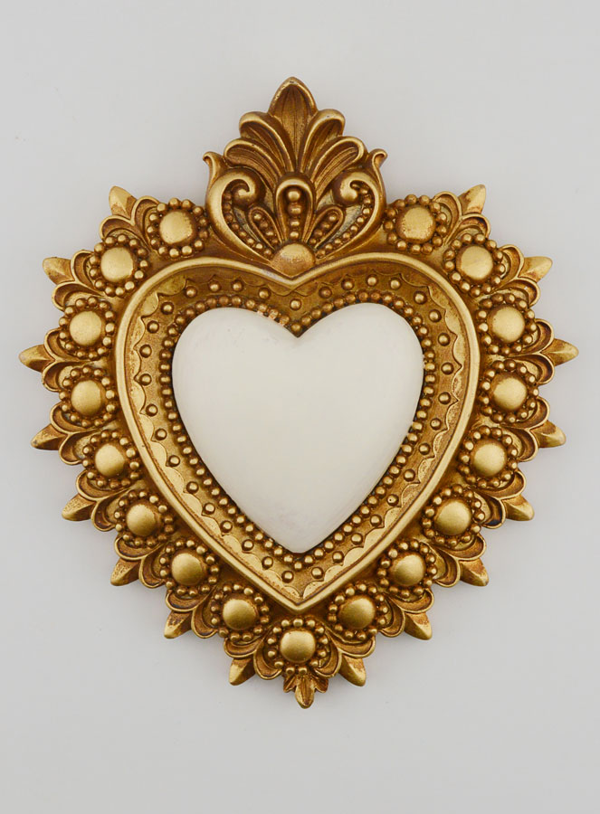 Ex voto de pared de Oro y Marfil - 13 cm (pic 1)