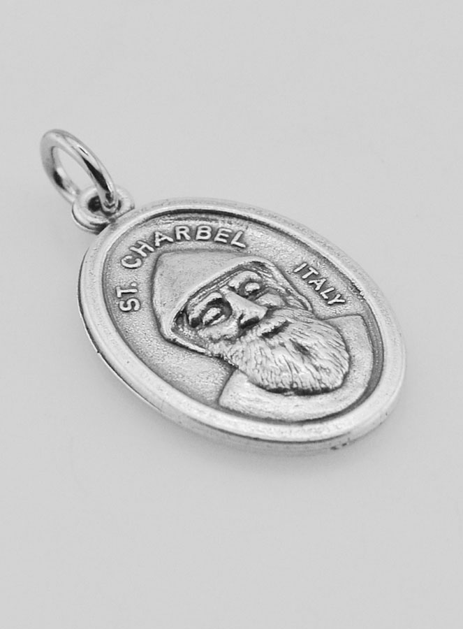 Medalla de San Charbel - 21 mm (pic 3)