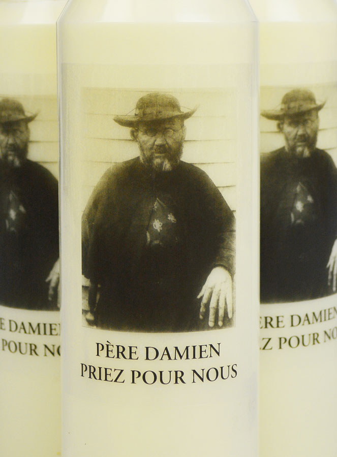 Juego de 6 velas de novena al Padre San Damián (pic 3)