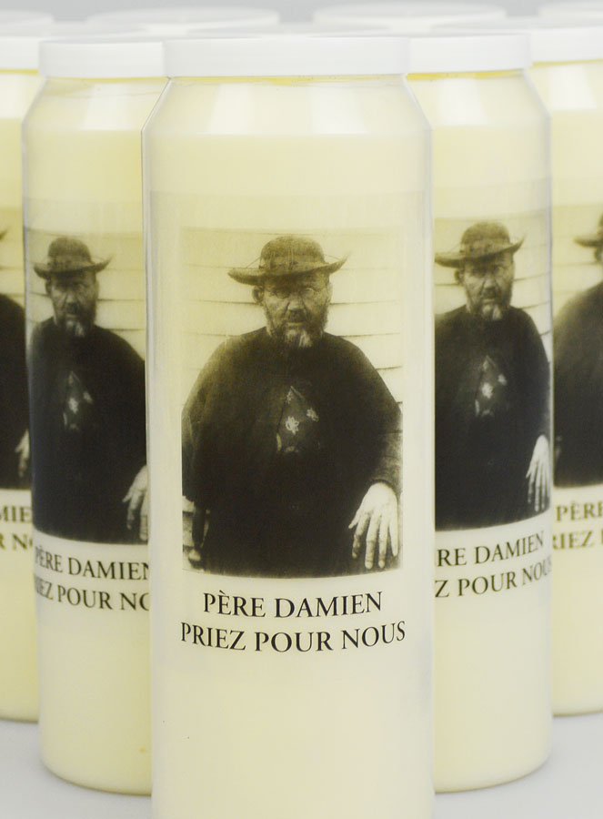 Juego de 10 velas de novena al Padre San Damián (pic 3)