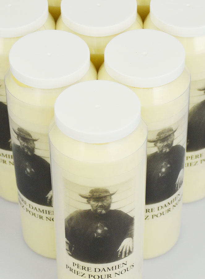 Juego de 10 velas de novena al Padre San Damián (pic 4)
