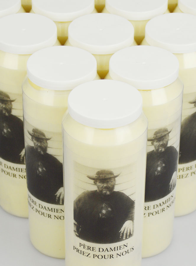 Juego de 20 velas de novena al Padre San Damián (pic 4)