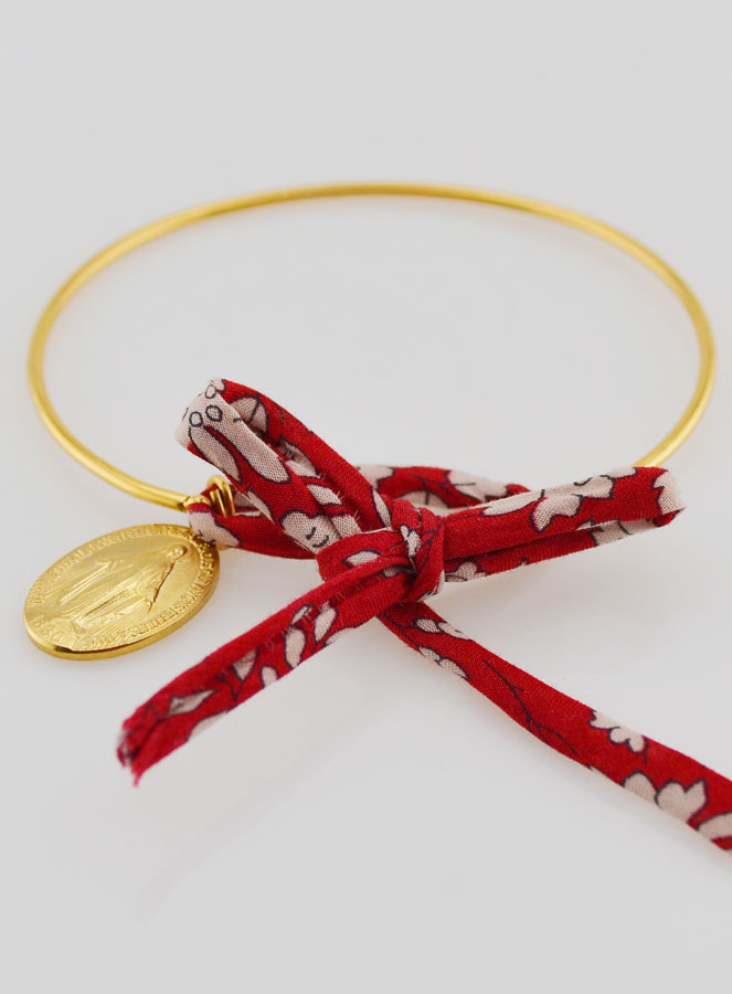 Brazalete Rojo de la Libertad y Medalla Milagrosa (pic 2)
