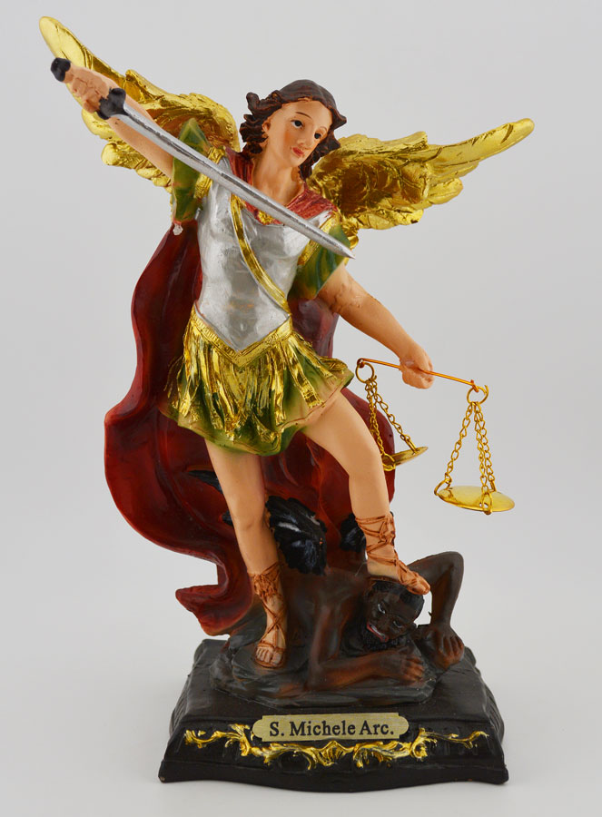 Estatua Religiosa de San Miguel Arcángel - 20 cm (pic 1)