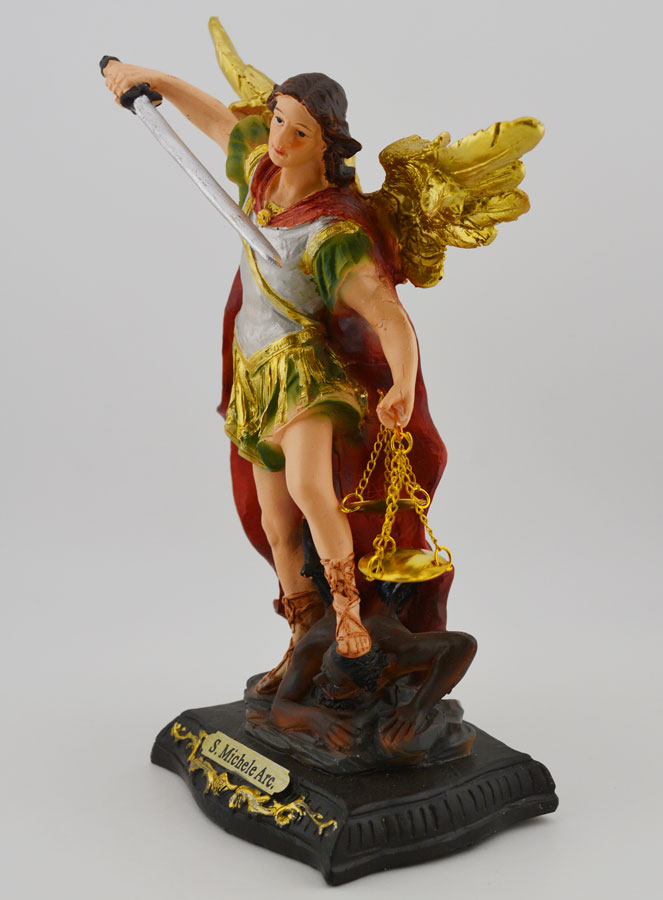 Estatua Religiosa de San Miguel Arcángel - 20 cm (pic 2)