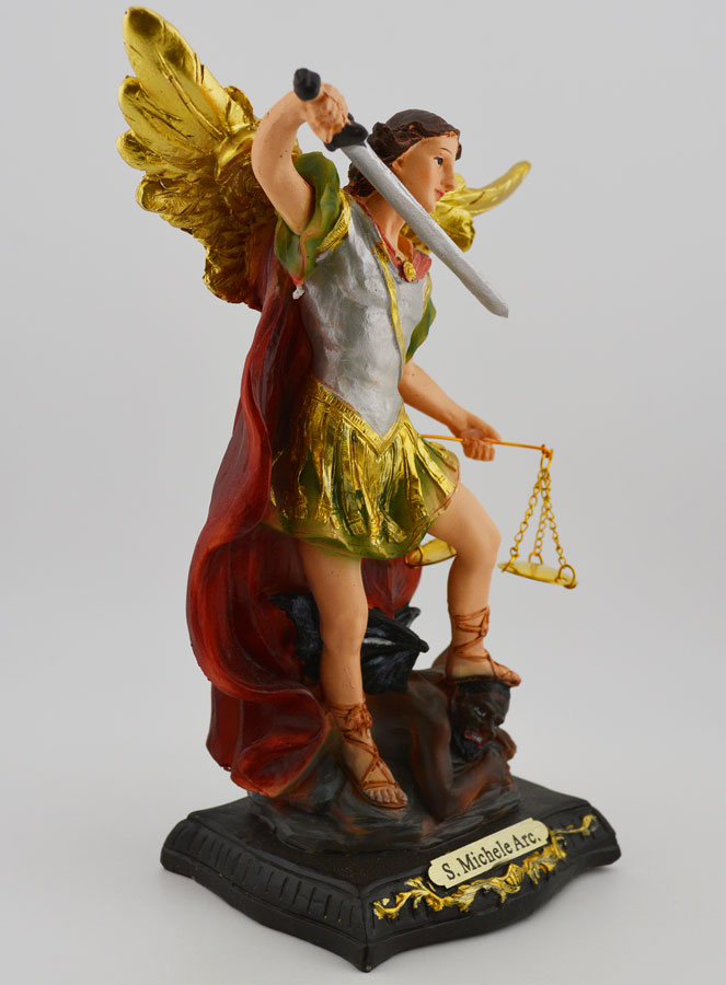 Estatua Religiosa de San Miguel Arcángel - 20 cm (pic 3)