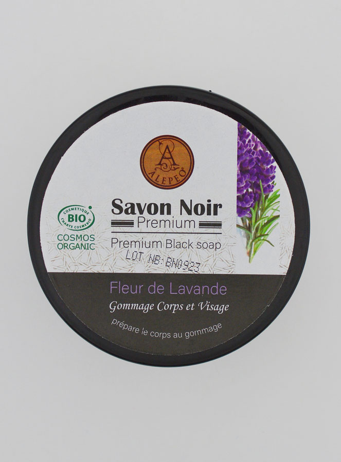 Jabón Negro Orgánico Premium - Flor de Lavanda (pic 2)