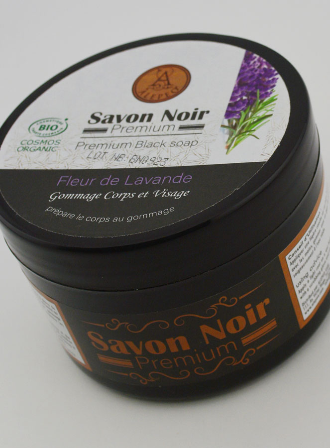 Jabón Negro Orgánico Premium - Flor de Lavanda (pic 4)
