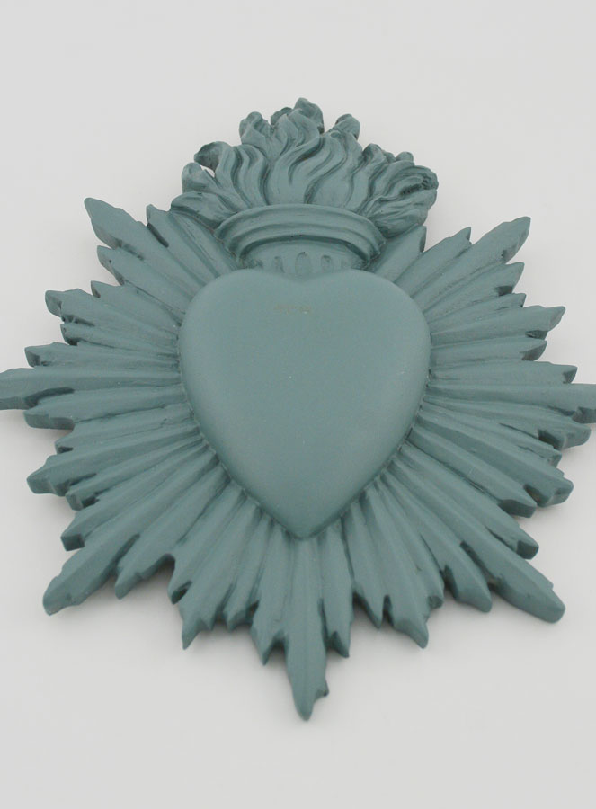 Mural Ex voto Corazón Radiante 17 cm - Salvi (pic 2)