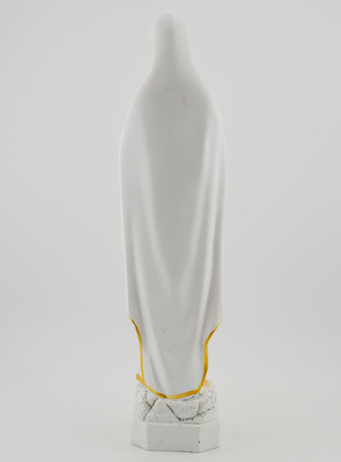 Estatua de Nuestra Señora de Lourdes Policromada - 30 cm (pic 4)