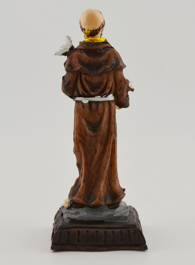 Estatua religiosa de San Francisco - 7 cm (pic 4)