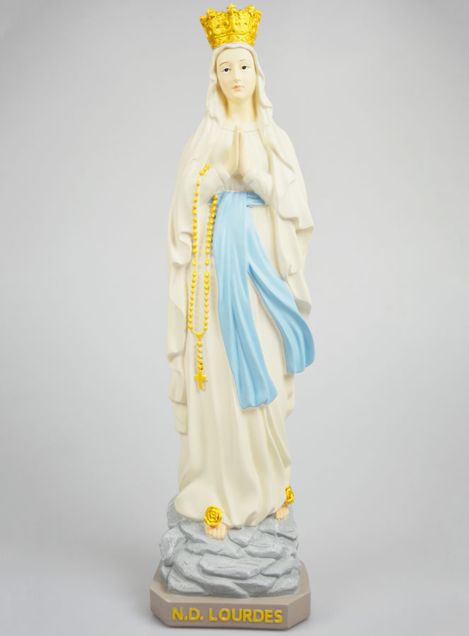 Estatua religiosa de la Virgen María Coronada - 50 cm (pic 1)