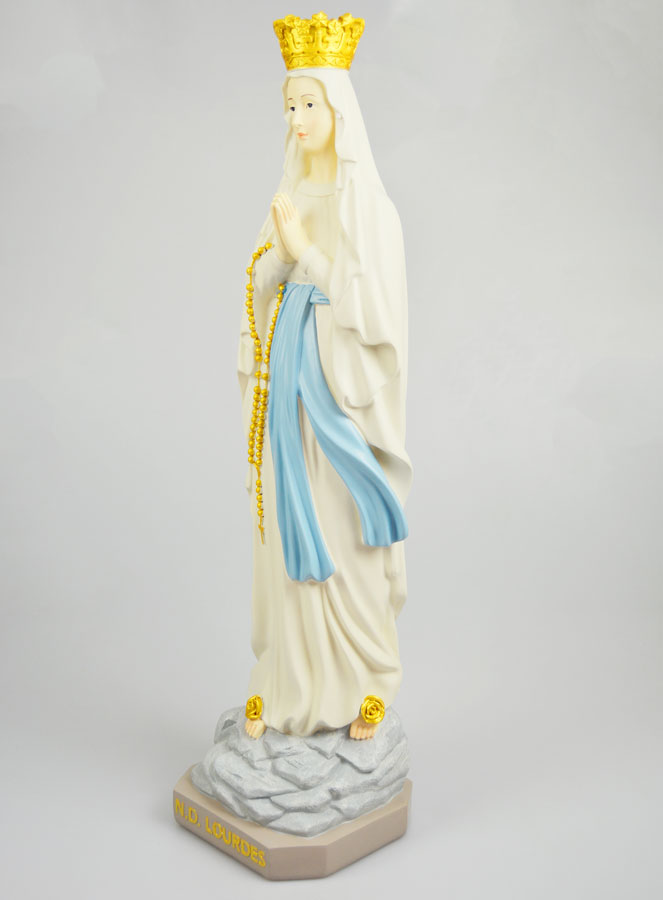 Estatua religiosa de la Virgen María Coronada - 60 cm (pic 2)