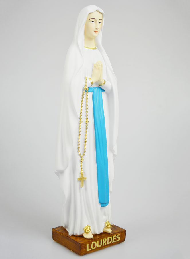 Estatua religiosa de Nuestra Señora de Lourdes - 40 cm (pic 3)