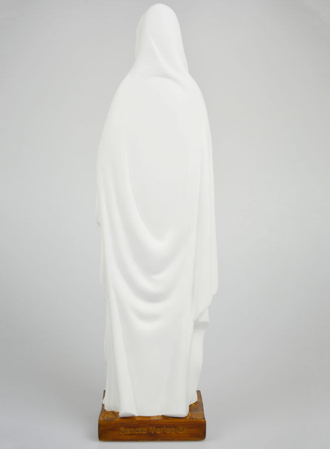 Estatua religiosa de Nuestra Señora de Lourdes - 50 cm (pic 4)