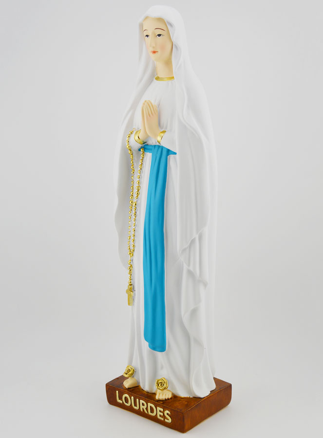 Estatua religiosa de Nuestra Señora de Lourdes - 30 cm (pic 2)
