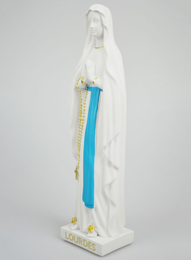 Estatua religiosa de Nuestra Señora de Lourdes - 40 cm (pic 2)