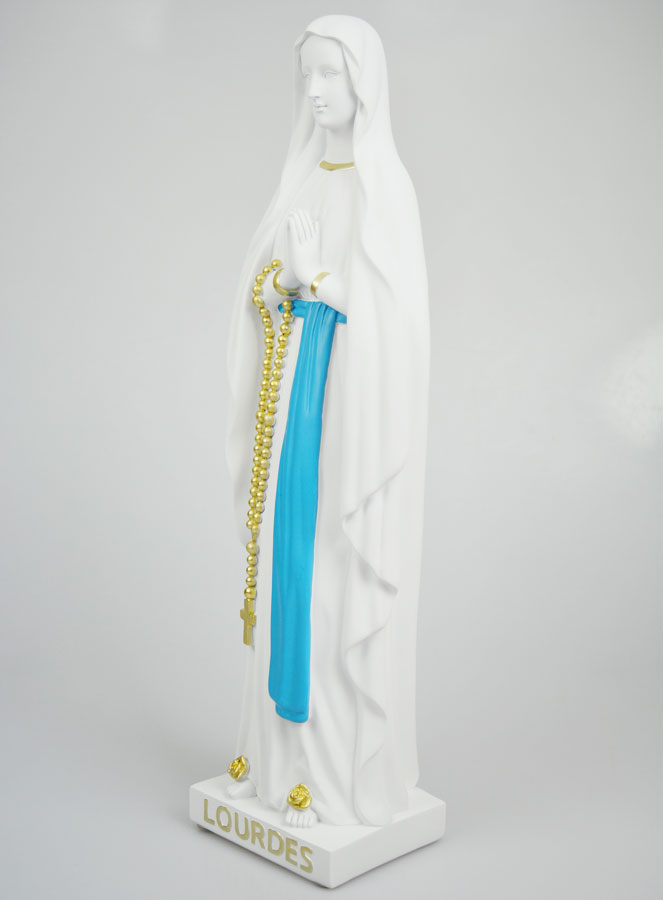 Estatua religiosa de Nuestra Señora de Lourdes - 50 cm (pic 2)